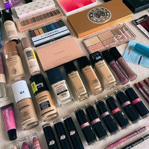 Charlotte Tilbury, BECCA, L’ORÉAL, etc. Ultimate 50+ Product Makeup Collection